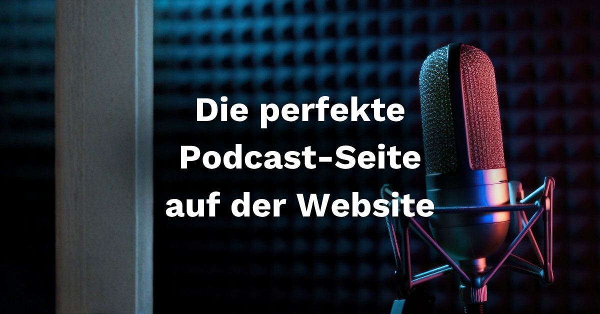 podcast-website-seite-erstellen